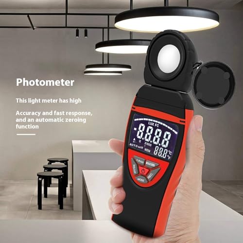 Medidor digital con almacenamiento de datos y pantalla LCD de alta precision 7