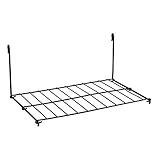 X-ZONE PET Bird Toys Perch, Wire Patio Sundeck Bird Play Pen, Comfy Perch for Parrot, Parrot Perch Shelf，Wire Playstand Portable Training Playground (Wire Bird Perch ×1(Not Including Mirror))