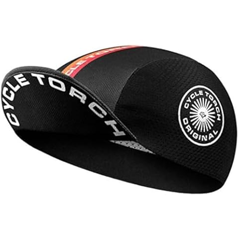 Cycle Torch Men's Cycling Cap, Polyester Breathable Helmet Liner Hat (Black Original) Cover