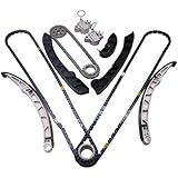 HiSport Timing Chain Kit - Compatible with LAND ROVER LR4/RANGE ROVER/RANGE ROVER SPORT 2010-2015, 3.0L V6/5.0L V8 Engine,replaces LR051013 LR051008 LR051011 LR051012 LR032048 LR051008