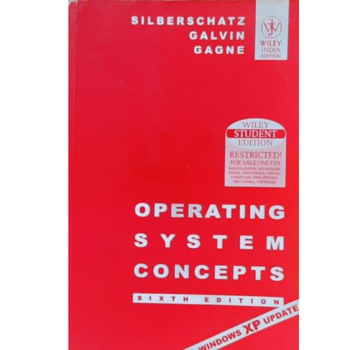 Image of Operating System Concepts by Silberschatz Galvin Gagne 6th Edition | Wiley Student Edition, Windows XP Update