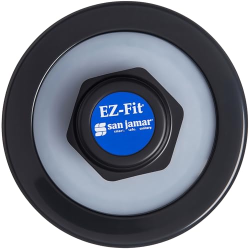 San Jamar Euro EZ-Fit, Schwarz, Kunststoff, Einheitsgröße, 6 Becher Spender, 710 ml (6-er pack)