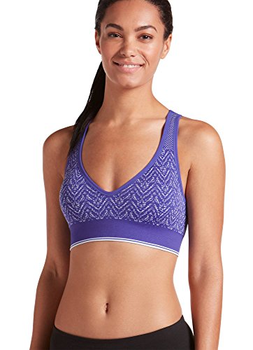 Jockey Women's Activewear Chevron Jacquard Sports Bra