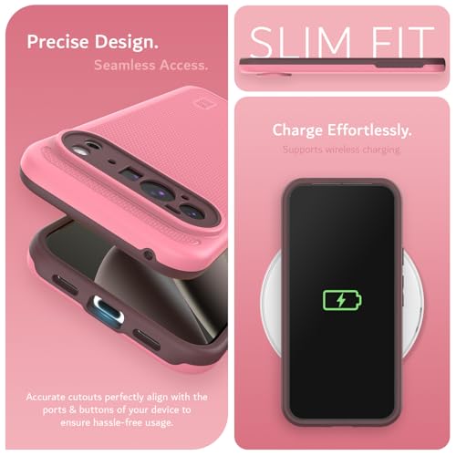 Image of TUDIA MergeGrip Magsafe Compatible for Pixel 10 Pro XL Case - Smokey Pink