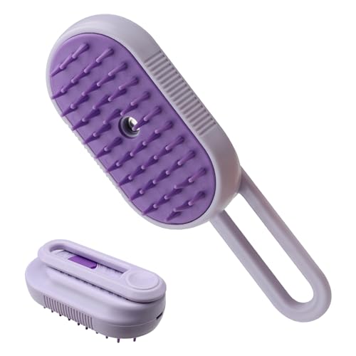Cepillo para gatos con vapor Steamy Pet Brush Dog Cat Cat Gato Gato Cepillo de vapor con agua Cepillo de vapor para gatos Perro Masajeador Peine para gatos Peine para gatos Peine para gatos con vapor
