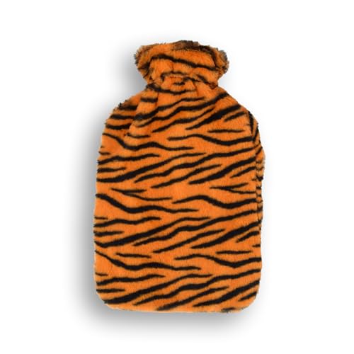 Bouillotte en caoutchouc naturel 1.75L avec housse souple pour toute la famille