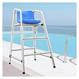 Generico Sedia da Bagnino per la Sicurezza in Piscina, Sedia da Arbitro per Esterni, Sedile di osservazione Resistente per Eventi Sportivi (72,1 x 82,1 x 120 cm) - Design Robusto e Resistente alle in
