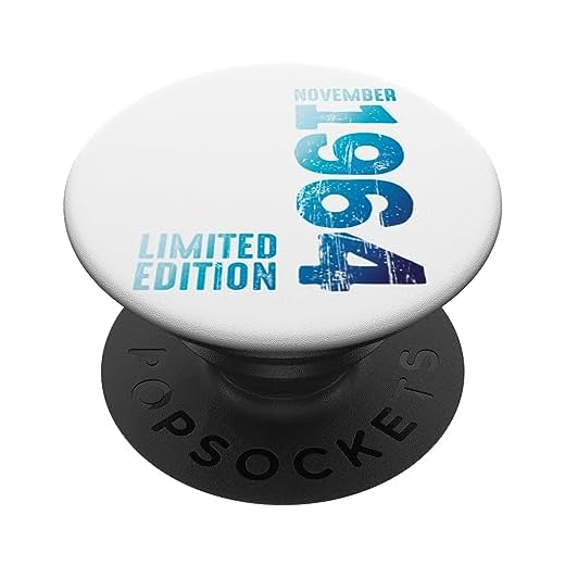 Noviembre 1964 Año 1964 Retro 1964 Vintage 1964 Edición PopSockets PopGrip Intercambiable