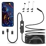 AOPICK Endoskopkamera mit Licht, 1080P HD