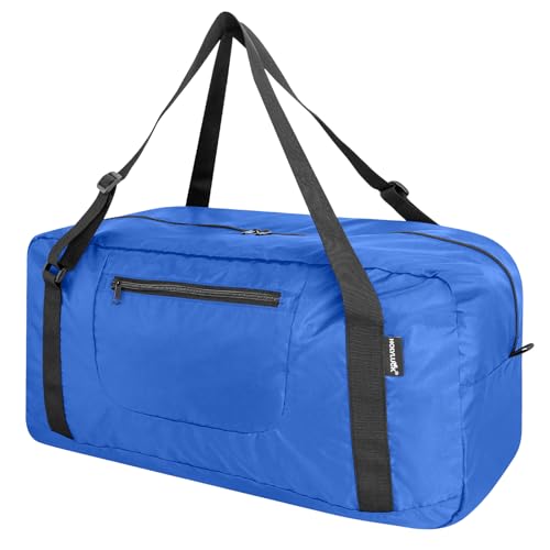 Image of HOLYLUCK Foldable Travel Duffel Bag For Women & Men Luggage Great for Gym -55L, Blue
