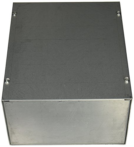 Hoffman ASG12X10X6NK Pull Box, Screw Cover, Galvanized, 12.00