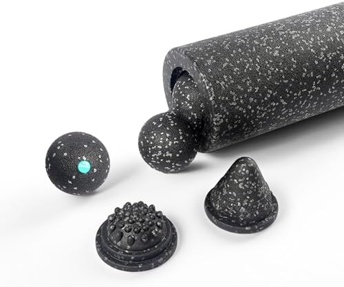 5-in-1 Foam Roller Set for Muscle Recovery – Includes Yoga Roller...