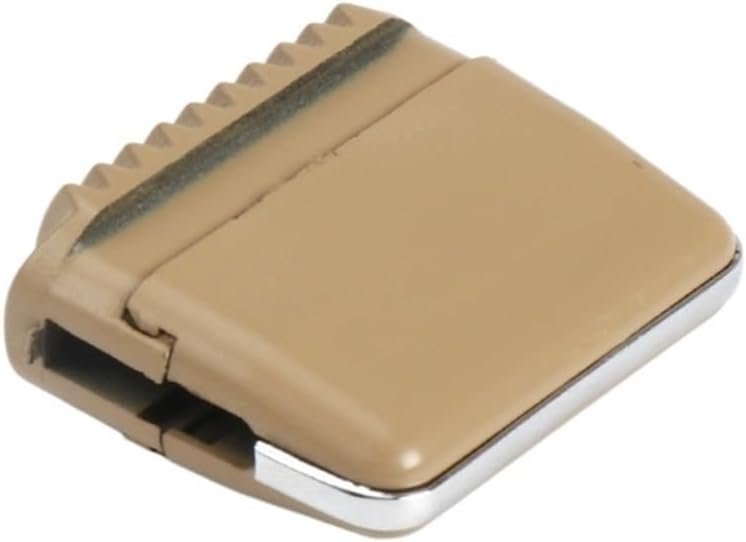 Car Front Air Conditioning A/C Air Vent Outlet Tab Clip Kit Fit For S Class S300 W220 98-05 Middle Left Right(Beige Middle)