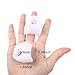 10Pcs Gel Toe Separators for Overlapping Toes, Bunions, Big Toe Alignment, Corrector and Spacer (White)