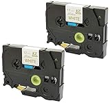Adecuado para Brother P-Touch PT-D200, PT-D200BW, PT-D200VP, PT-D210, PT-D210VP, PT-D400, PT-D400VP, PT-D450, PT-D450VP, PT-D600, PT-D600VP, PT-D800W, PT-E100, PT-E100VP, PT-E110VP, PT-E300, PT-E300VP, PT-E500, PT-E500VP, PT-E550, PT-E550W, PT-E550WVP, PT-H100, PT-H100LB, PT-H100R, PT-H101, PT-H101C, PT-H101GB, PT-H101TB, PT-H105, PT-H107B, PT-H110, PT-H200, PT-H300, PT-H500
