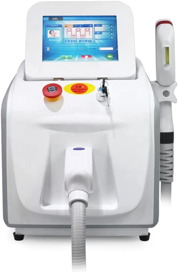 Máquina de depilación para manchas faciales y vasos sanguíneos rojos, rejuvenecimiento de la piel RF con 6 longitudes de onda, adecuada para todo tipo de piel
