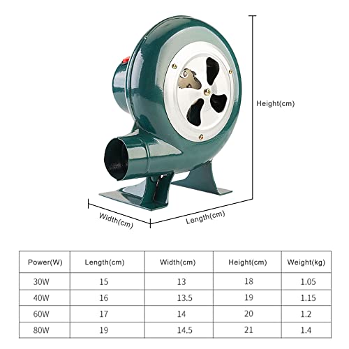 Souffleur de forge électrique pour feu de barbecue et jardin extérieur - 8
