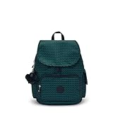 Kipling Mochila feminina City Pack pequena Prt2, mochila leve e versátil, durável e resistente à água