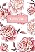 Produktbild Ling Zhi: Personalized Notebook with Flowers and Custom Name  Floral Cover with Pink Peonies. College Ruled (Narrow Lined) Journal for Women and Girls
