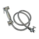 SOMATHERM FOR YOU CKITHY-L Messinghandbrause komplette Dusch-WC Hygiene Kit Messing verchromt, None