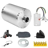 Brushless DC Motor 3000W 72V Electric Motor High Power Brushless Controller 50A Scooter Motor Go Kart Electric Motor Kit