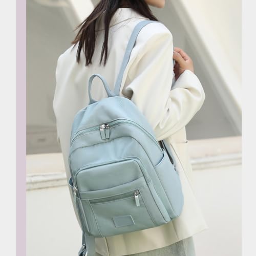 Mochila de nailon elegante de gran capacidad con acabados premium y diseño sofisticado 3