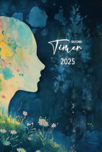 Hardcover Terminplaner für Selfcare, Charakterentwicklung und persönliches Wachstum, Jahreskalender 2025: Buchkalender, Terminplaner, Wochenplaner, ... Aufgaben für Wachstum und Dankbarkeit