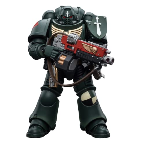 Joytoy 1/18 Action Figure Warhammer 40,000 Dark Angels Intercessors Sergeant Rakiel Collection Model(4.7Inch) #TOP23