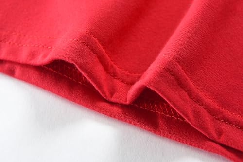 Boys Christmas T-Shirt Long Sleeves Xmas Tee Shirt for Kids Santa Claus Digger Monster Trucks Snowman Toddler Tops 2-7 Years3