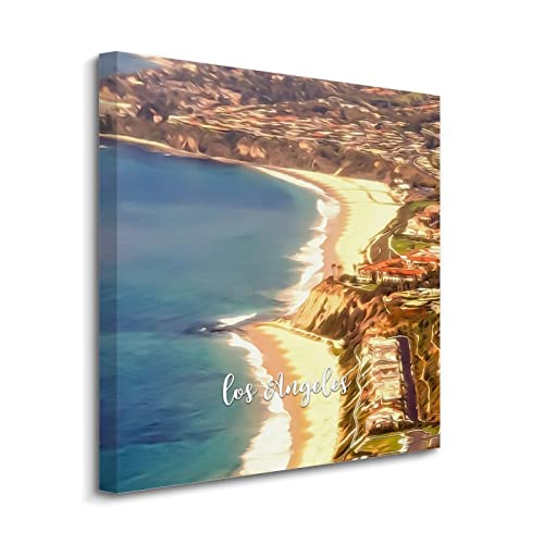 Impression sur toile de Los Angeles Yelolyio tableau déco mural moderne prêt à être accroché