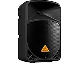 Behringer B110D sistema de megafonía - sistemas de megafonía (De 2 vías, Independiente, Inalámbrico y alámbrico, Corriente alterna, Integrado, Negro)