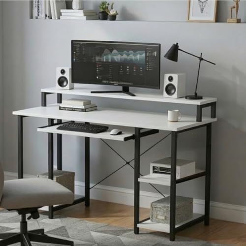 TEKAVO Store TEKAVO Trio Computer Table for Home Pc - Image 4
