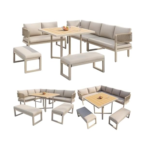 Garten Lounge Dining Set für 8-10 Personen