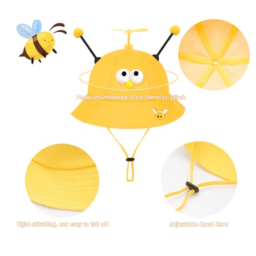 Propeller Hat,Bees Hats,Funny hat for Adult and Kids Dress Up Costume & Party Hats