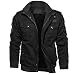 Produktbild Celucke Winterjacke Herren mit Mehrfache Tasche,Männer Military Jacke Britannia Version Übergangsjacke Winterparka US Feldjacke