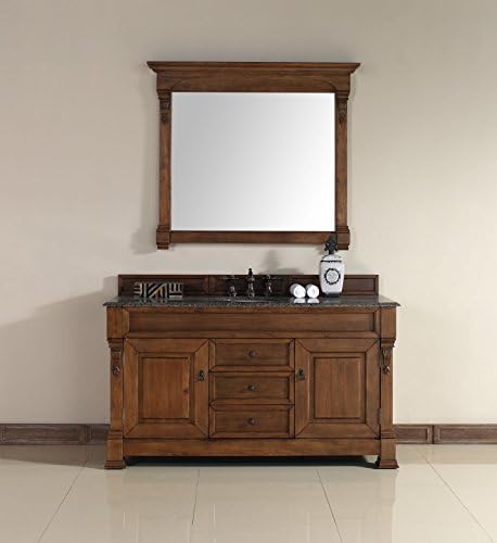 James Martin Brookfield 60" Single Bathroom Vanity in Oak Vanity Cabinet Only