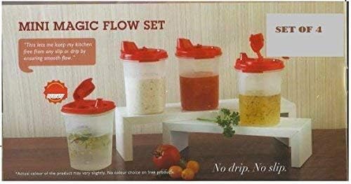 Tupperware Mini Magic Flow,Set Of 4