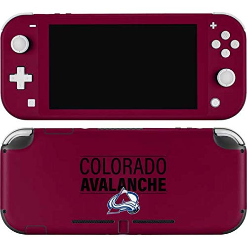 Skinit Decal Gaming Skin Compatible with Nintendo Switch Lite - Officially Licensed NHL Colorado Avalanche Lineup Design