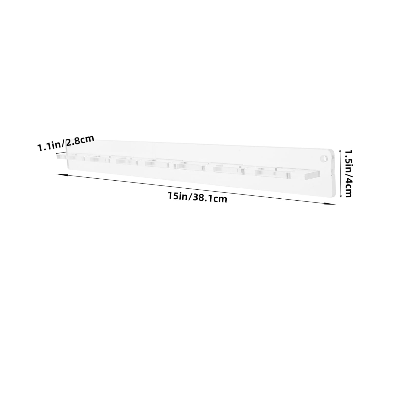 BESTYASH Sunglasses Display Stand Wall Glasses Holder Rack Acrylic Glasses Organizer Space-Saving Eyeglass Holder Stand