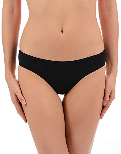 Image of Amante Solid Low Rise Cotton Bikini Panty Pack(Pack of 3)