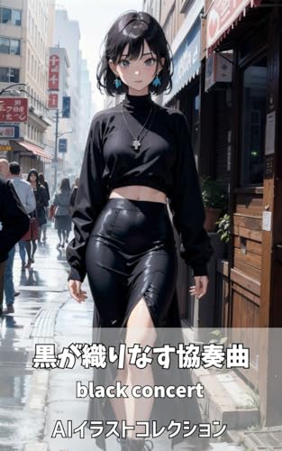 黒が織りなす協奏曲 AIイラスト集