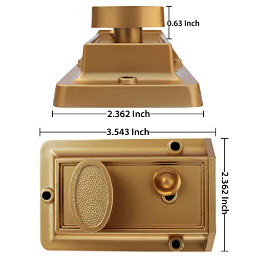 Nu-set KA Heavy Duty Night Latch - Thumbnail 2