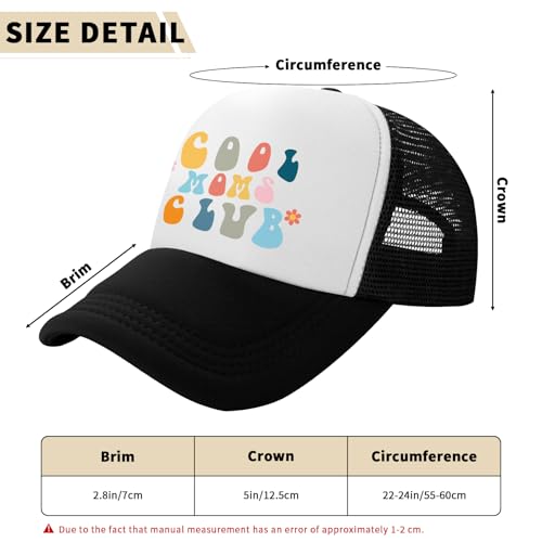 Image of Funny Trucker Hats,Trucker Hat Baseball Cap for Women Snapback Adjustable Hat Humor Gift Men