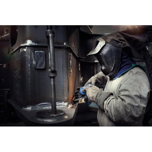 PFERD TOOLS Rundbürste gezopft RBG | Ø 125x12mm 22,2 Edelstahl-Draht-ø 0,50 | 43303008 – für Winkelschleifer