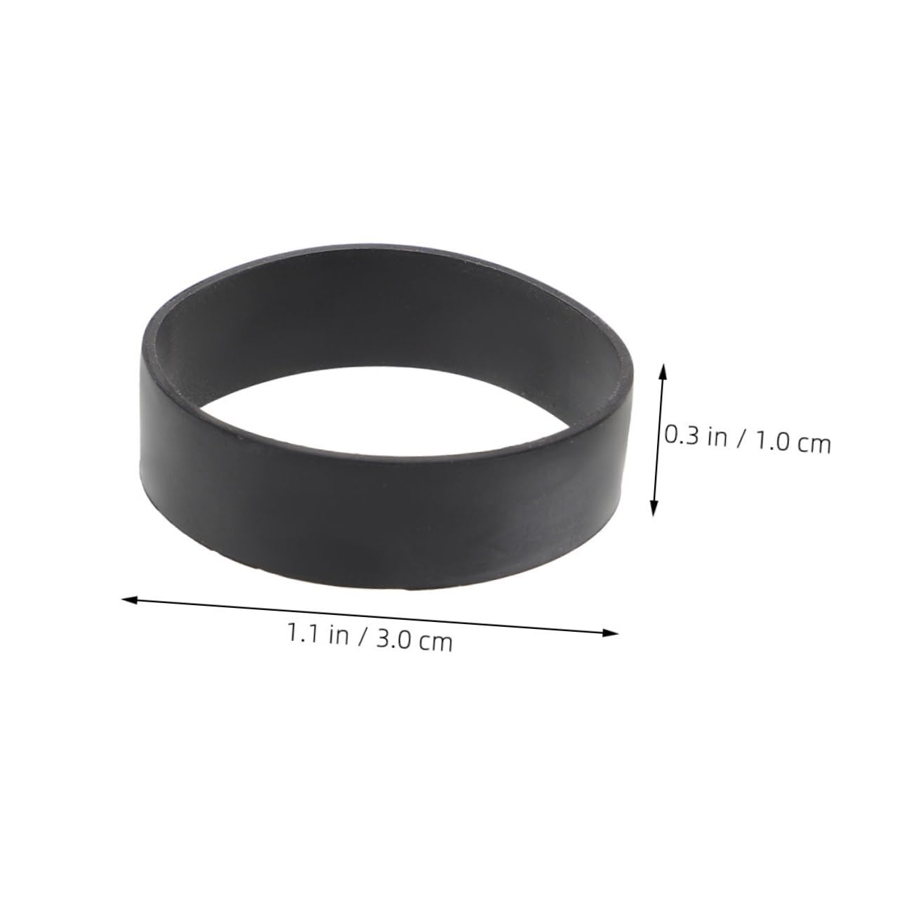 Toddmomy 10pcs Scuba Diving Weight Belt Rubber Rings Set Inner Diameter Webbing Keeper for Secure Harness and Strap Fixing Durable Underwater Gear Accessories