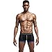 JOCKMAIL Men Mesh Underwear Boxers Trunks Shorts Breathable Crotch Mens Underwear Boxers
