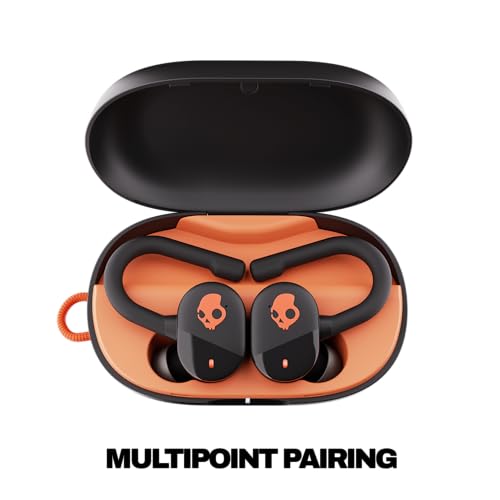 Skullcandy Push Play Active Wireless Earbuds - True Black/Orange - image 2