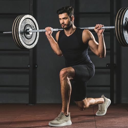 Mens Wide Sneakers Walking Shoes - Wide Slip on Tennis Shoes,Lightweight Breathable Comfortable Running Shoes for Athletic Workout Gym Jogging and Casual Wear Wide Width3