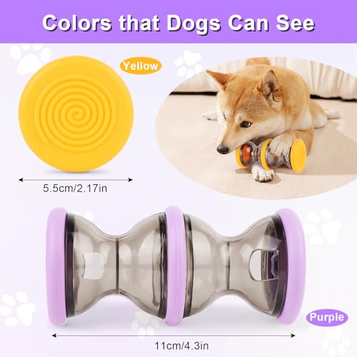 GOTDYBST 2 Stück Hundespielzeug Intelligenz, Interaktives Hundespielzeug, Slow Feeder Für Hunde Zur Verbesserung Der Verdauung, Hundezubehör Für Kleine Und Mittelgroße Hunde