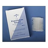 Medline Dressing, Gauze, Petrolatum, 1